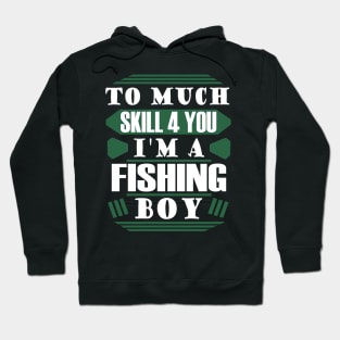 Fishing Boys Hobby Men Fishing Hooks Hoodie